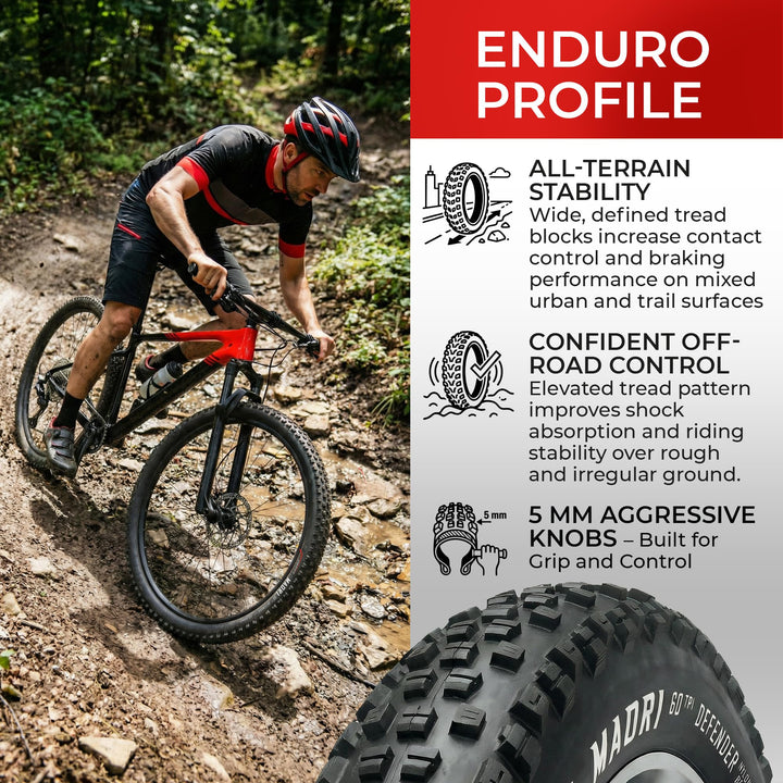 MTB Fahrradreifen 29 Zoll 2.25 Faltbar mit Pannenschutz 2er Set - Bild 4