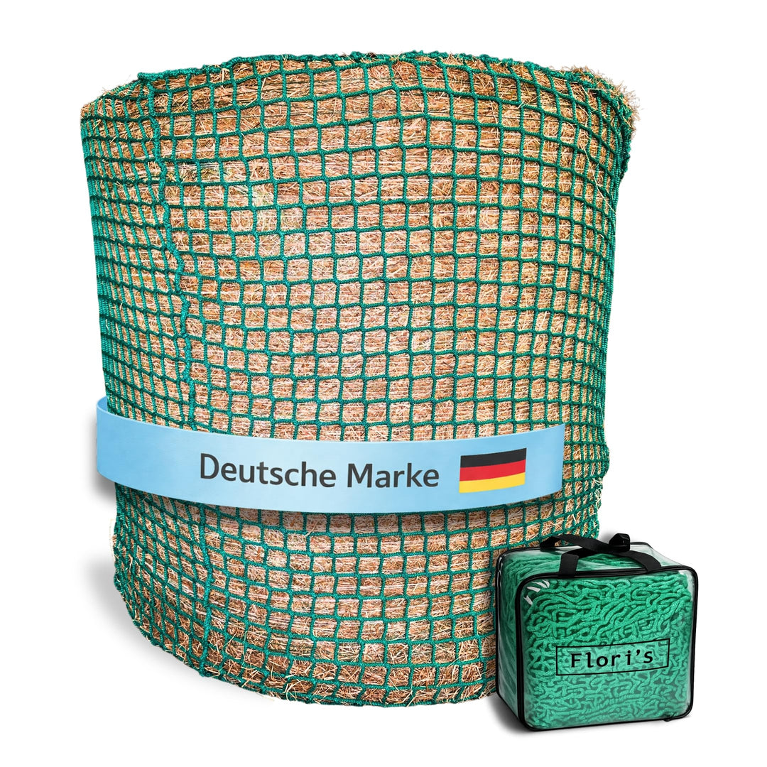 Heunetz Rundballen Pferd Polypropylen ø150cm Maschenweite 4,5cm