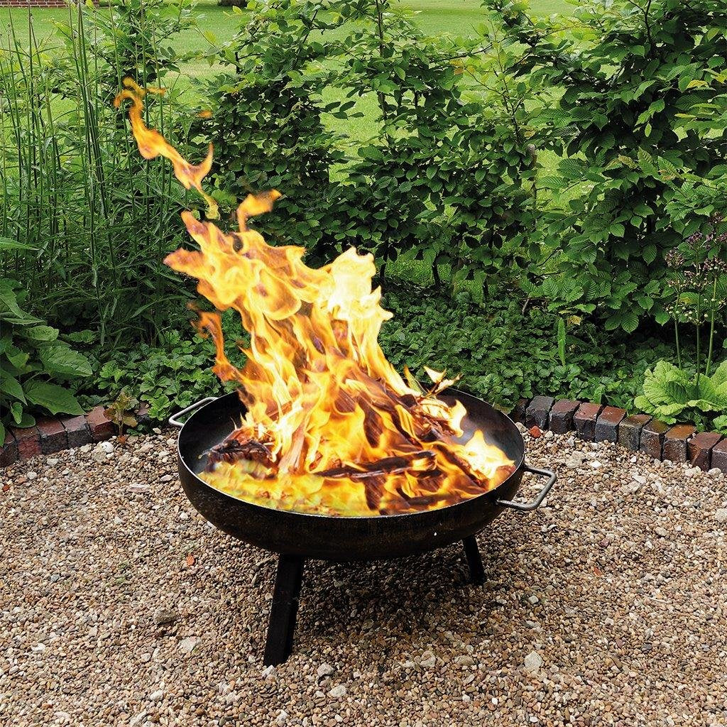 Schwenkgrill Set 4-in-1 mit Feuerschale 60cm Ø Emailletopf 15L - Bild 9