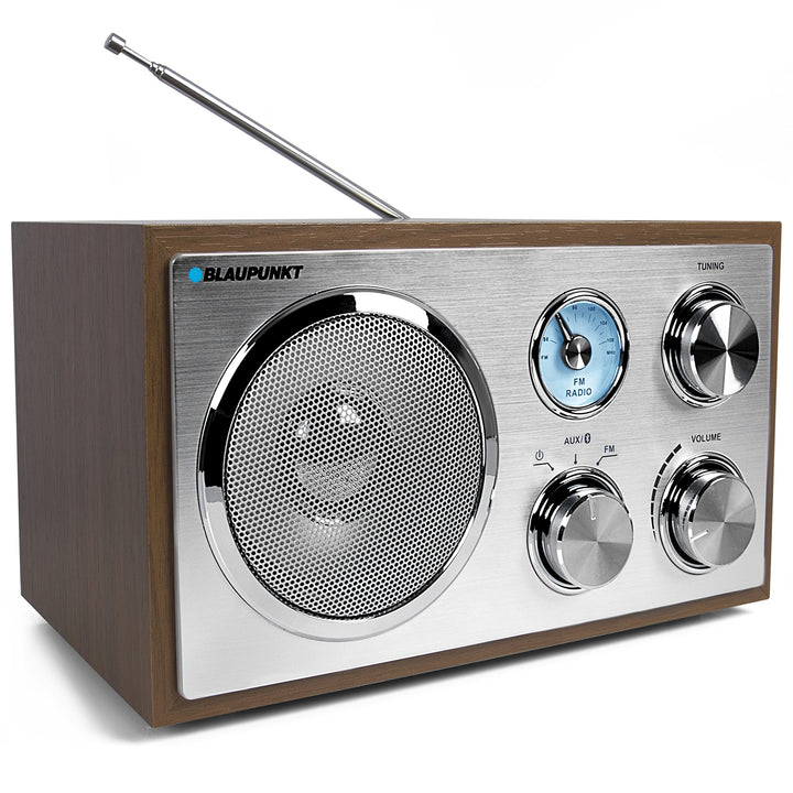 Nostalgieradio Holzkorpus UKW/FM Bluetooth AUX Retro-Design - Bild 4