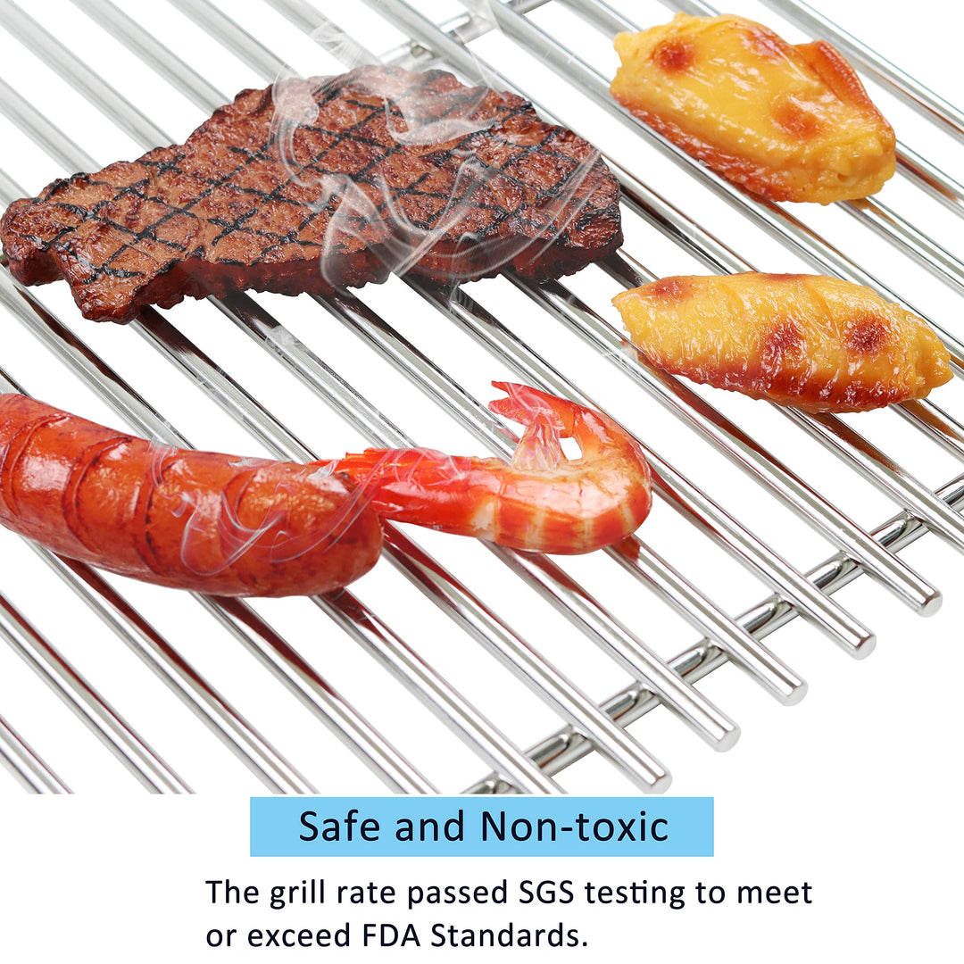 Grillrost Edelstahl 44,5x30 cm für Spirit 300 Series 2er-Set - Bild 4