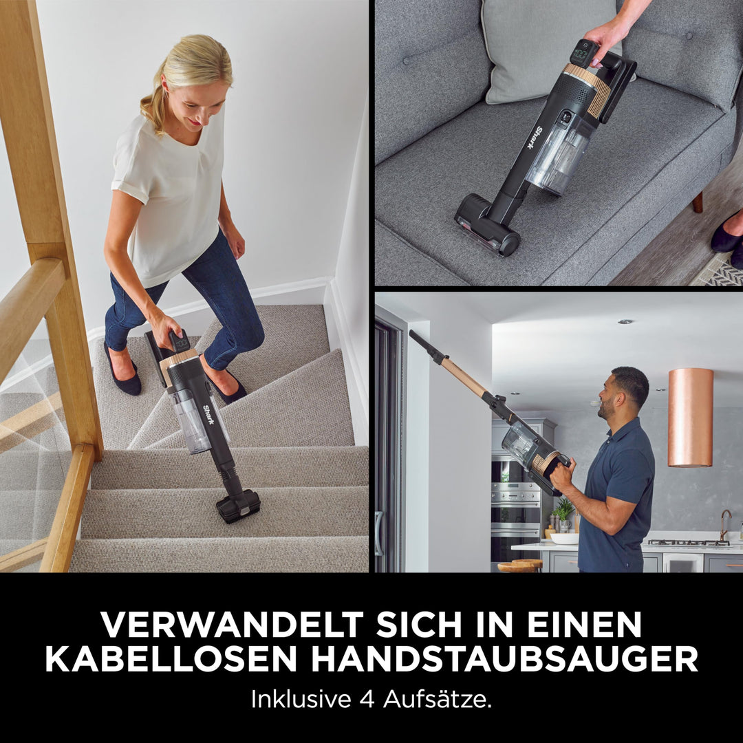 Akku-Staubsauger kabellos mit Schmutzerkennnung 60 Min. Laufzeit - Bild 8