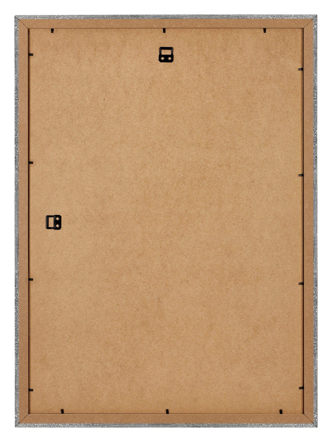 Bilderrahmen 60x84 cm MDF entspiegeltes Kunststoffglas Grau Gewischt - Bild 6