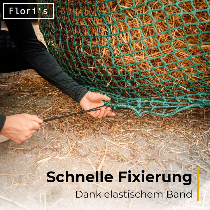 Heunetz Rundballen Pferd Polypropylen ø150cm Maschenweite 4,5cm - Bild 3