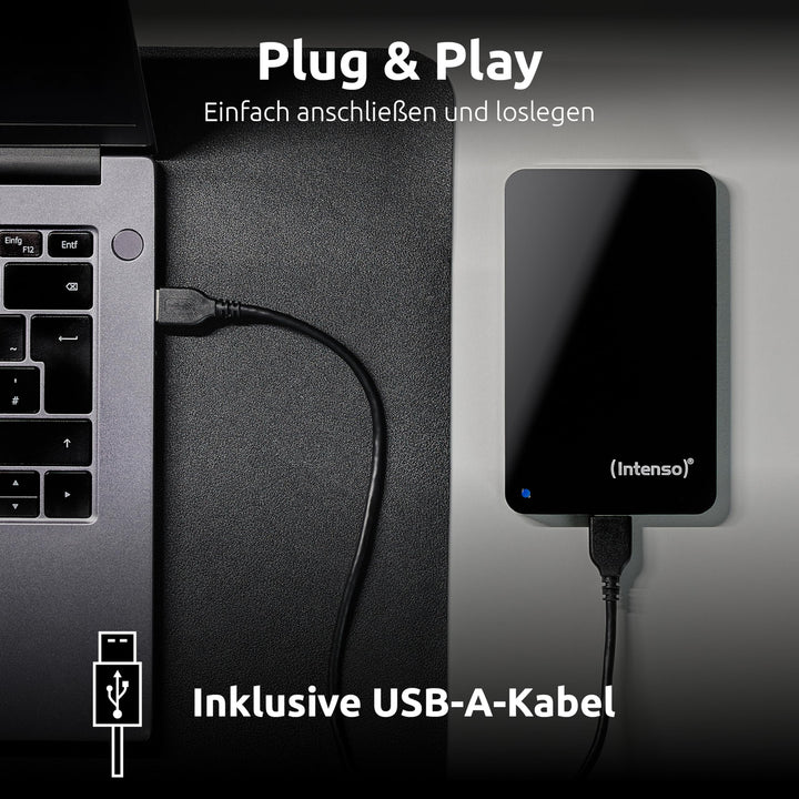 Externe Festplatte 2,5 Zoll Refurbished 1 TB USB 3.2 portabel - Bild 6
