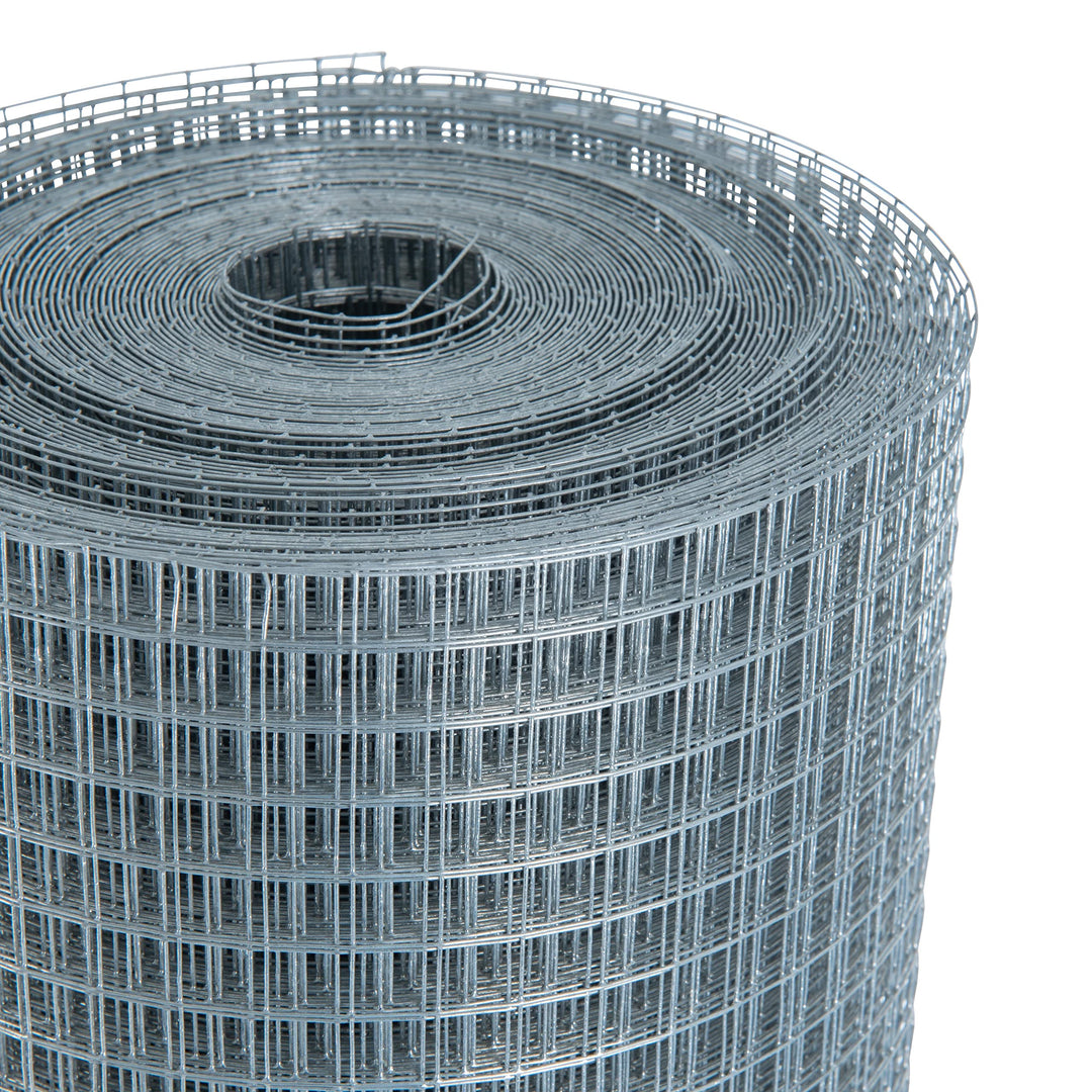 Volierendraht feuerverzinkt 12x12 mm, 1 m hoch, 25 m Rolle - Bild 4