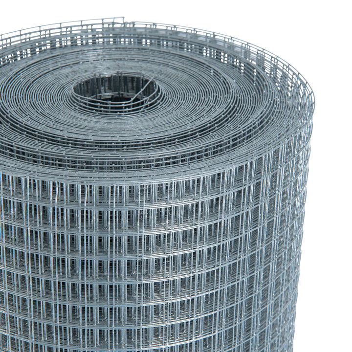 Volierendraht feuerverzinkt 12x12 mm, 1 m hoch, 25 m Rolle - Bild 4