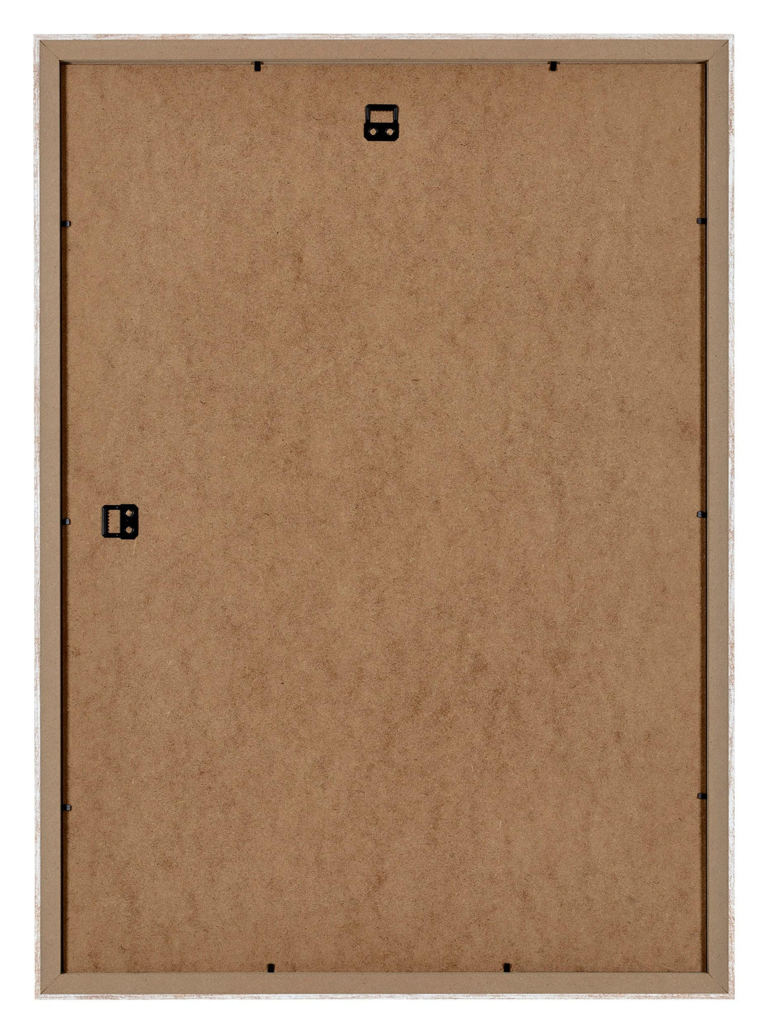 Bilderrahmen 60x84 cm MDF White Wash entspiegeltes Kunstglas - Bild 5