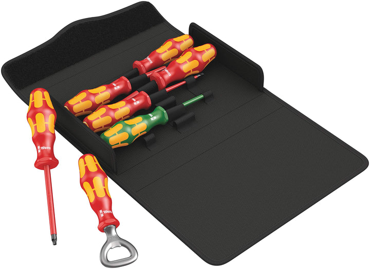 VDE-Schraubendreher-Set 6-teilig mit reduziertem Klingendurchmesser 1000V