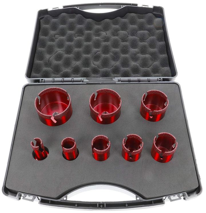 Diamant-Trockenbohrer Set 8-teilig M14 Ø 20–68 mm für Winkelschleifer - Bild 5