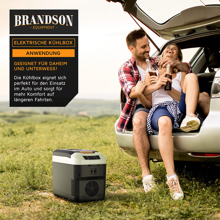 Elektrische Kühlbox 10 L Kühlen &amp; Heizen 12V/230V für Auto &amp; Zuhause - Bild 5