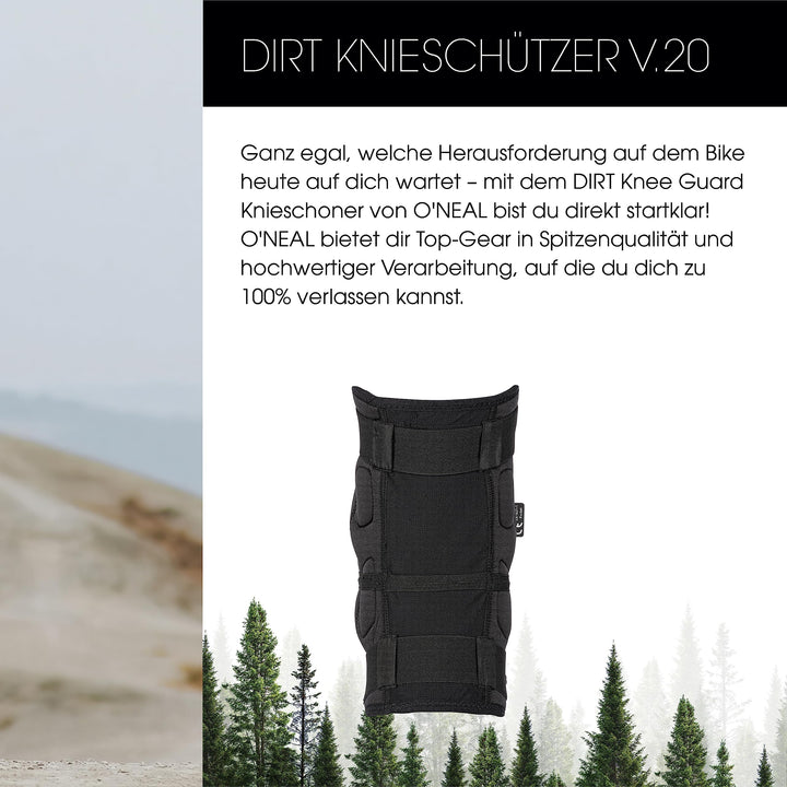 Knieprotektor BMX Mountainbike Downhill IPX-Schaum EN 1621-1 Gr. S - Bild 3