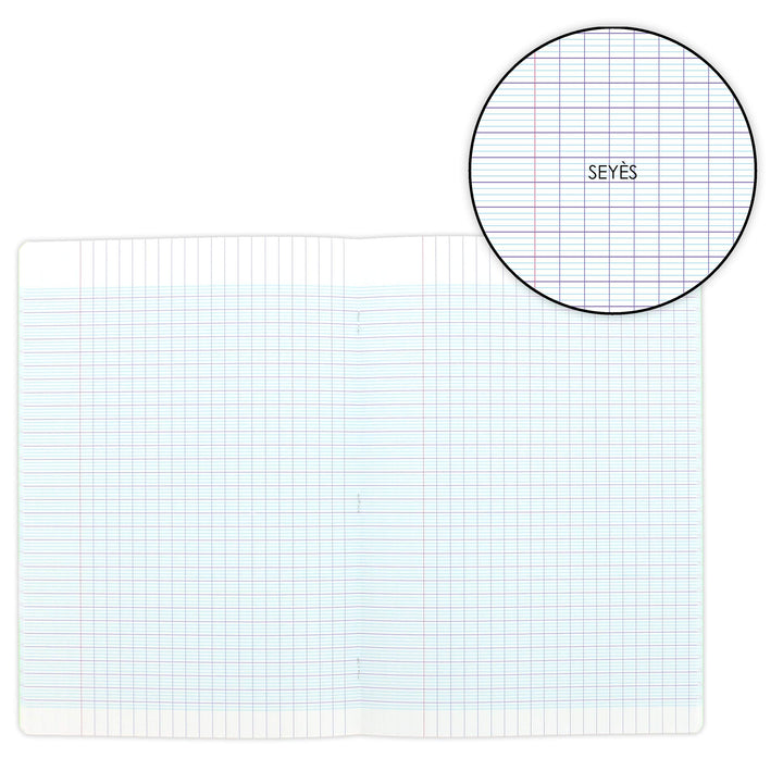 Schulheft A4 96 Seiten flexibler Einband 10er-Pack sortierte Farben - Bild 5