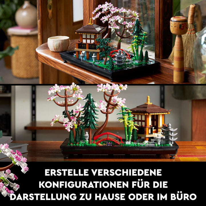Klemmbausteine Zen-Garten japanisch inspiriert 1363 Teile Erwachsene - Bild 6