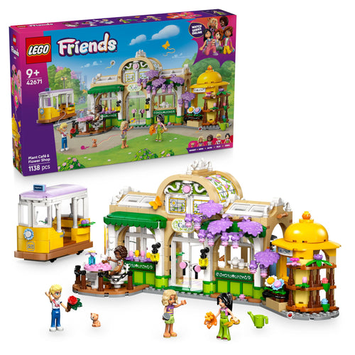 LEGO Friends Pflanzencafé und Blumenkiosk 1138 Teile ab 9 Jahren