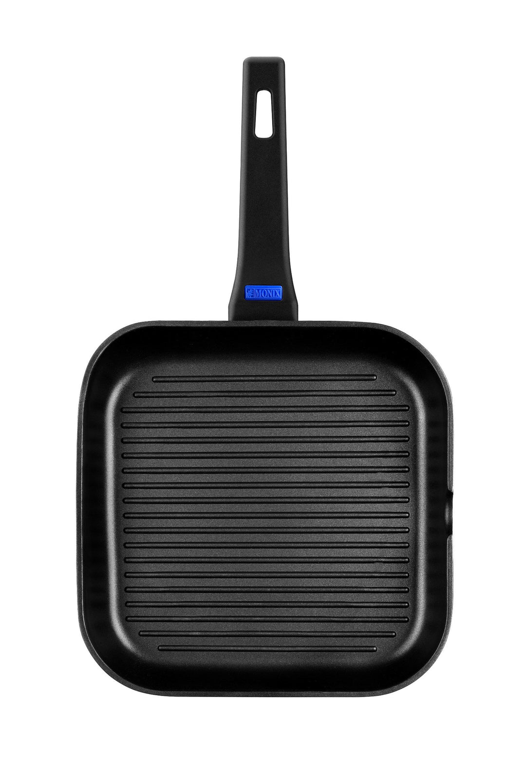 Grillpfanne Gussaluminium 24 cm quadratische Rillen Induktion - Bild 2