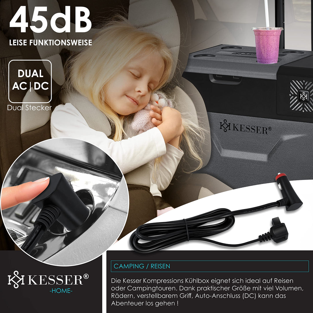 Kompressor-Kühlbox 50 L elektrisch bis -20°C mit App-Steuerung 12/24V 230V - Bild 5