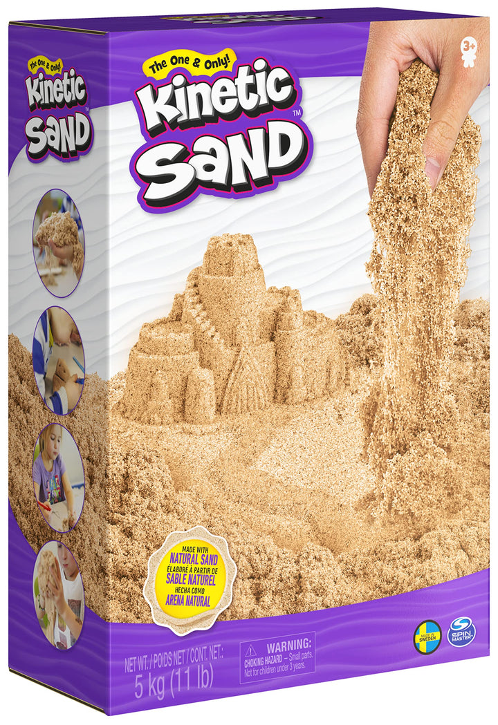 Kinetischer Sand 5 kg Naturbraun für Kinder ab 3 Jahren - Bild 9