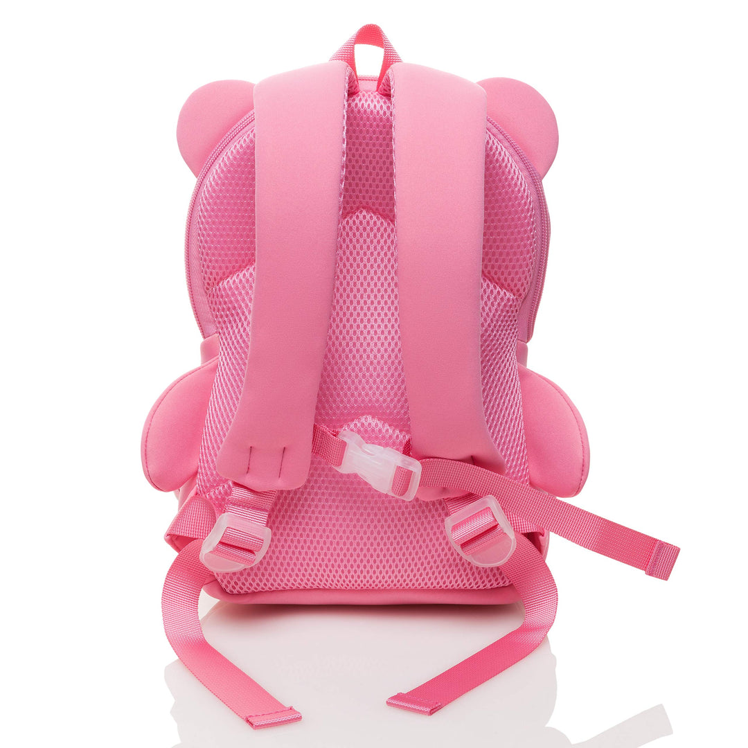 Kinderrucksack Neopren Bär-Design rosa für Kindergarten - Bild 6