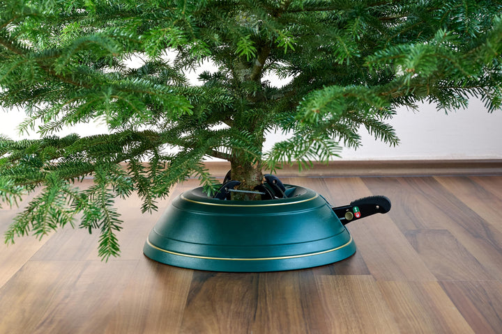 Christbaumständer Metall mit Fusspedal &amp; Einseiltechnik bis 2,6 m - Bild 4