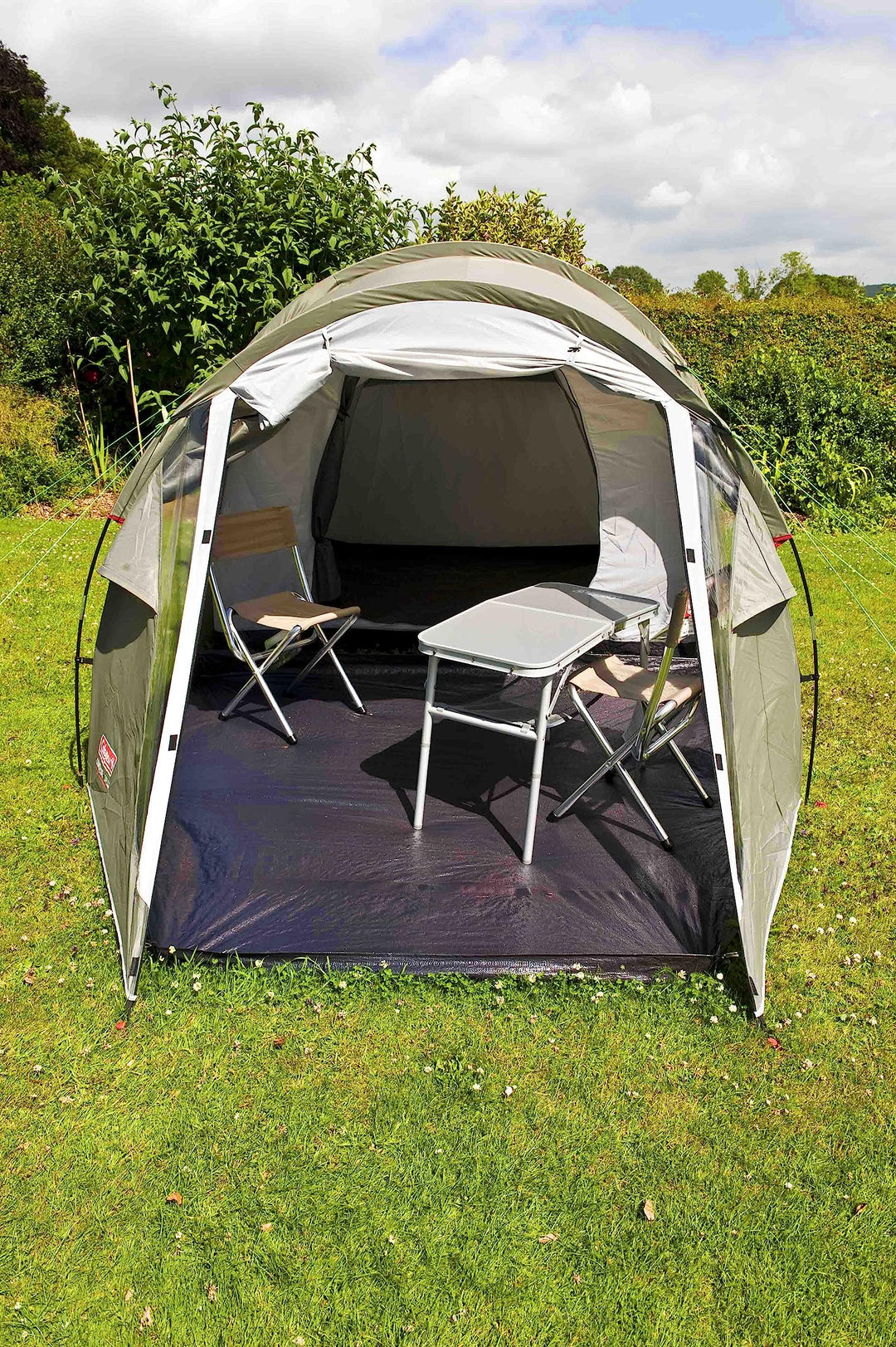 Tunnelzelt 3 Personen Fiberglas wasserdicht 3000mm für Camping - Bild 9