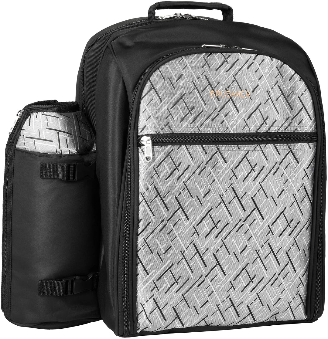 Picknickrucksack 4 Personen mit Kühlfach und Iso-Flaschenhalter - Bild 3