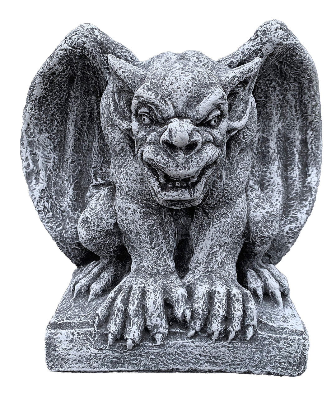 Gargoyle Torwächter Steinguss frostfest bis -30°C Gartenfigur