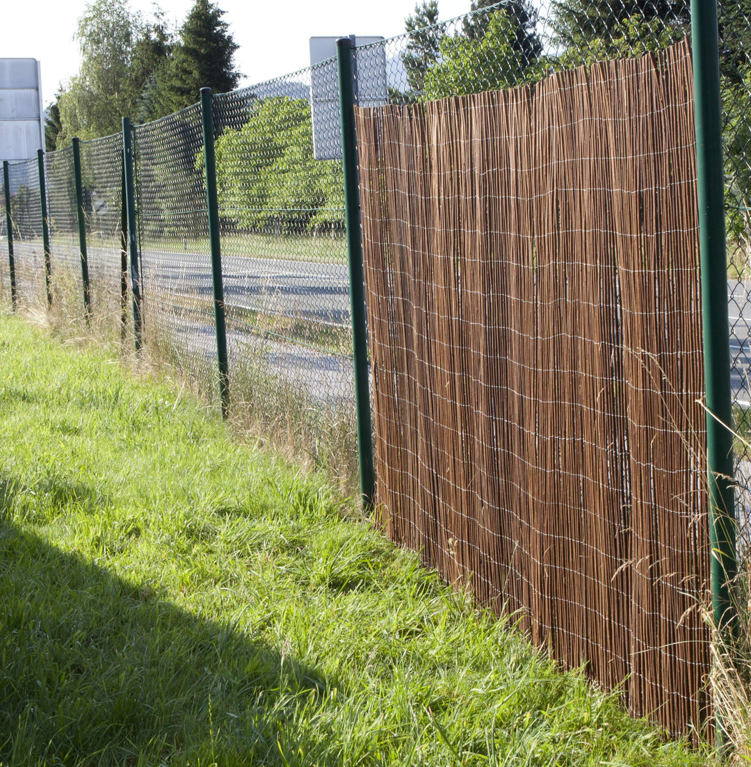 Sichtschutzmatte Weide Natur 100x300 cm für Garten und Balkon - Bild 5