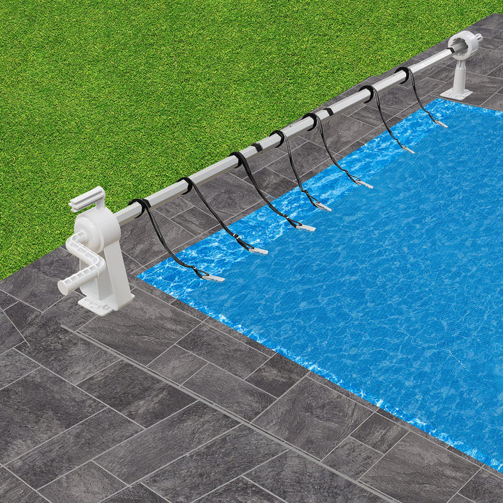Pool Aufrollsystem Solar- und Poolplane stufenlos 1,05–6,15 m - Bild 5