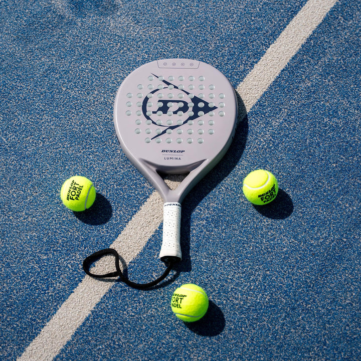 Padelschläger Hybrid-Kopfform Graphitrahmen 365 g mittlere Balance - Bild 2