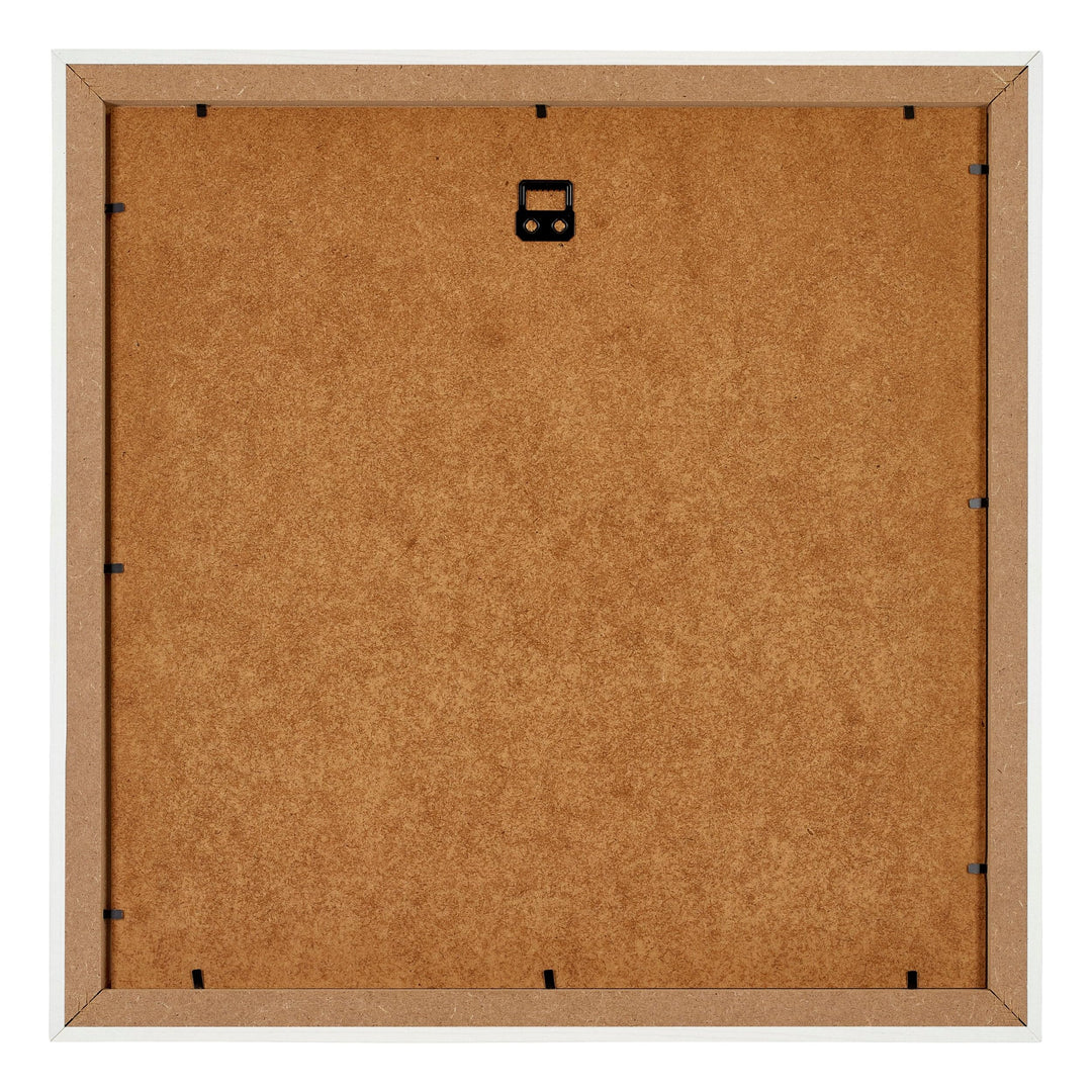 Bilderrahmen 70x70 cm Weiss Gemasert MDF mit Kunstoffglas - Bild 6