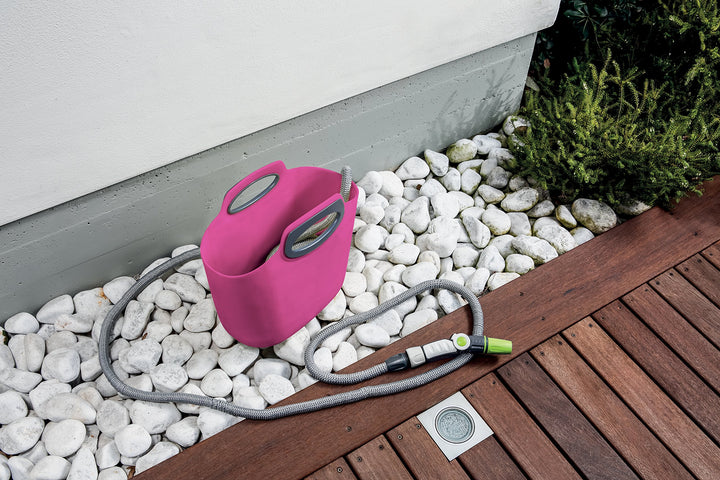 Ausziehbarer Gartenschlauch 10-30 m mit Sprühpistole und Tragetasche - Bild 3