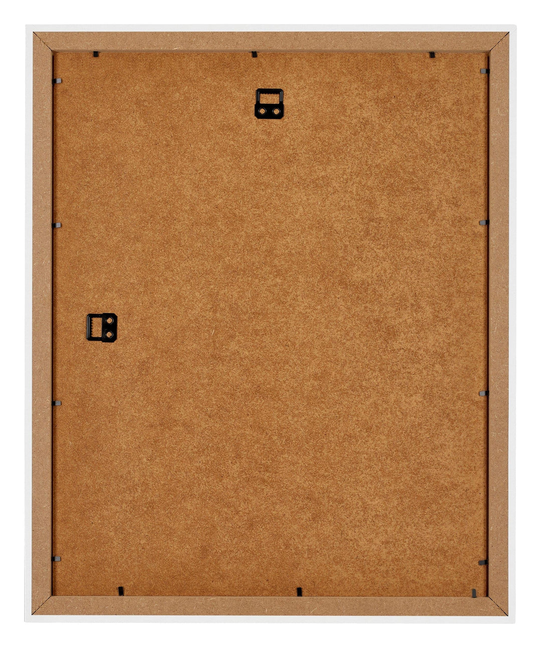 Bilderrahmen 50x65 cm Weiss Hochglanz MDF entspiegeltes Kunststoffglas - Bild 6
