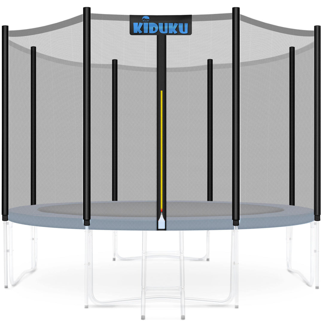 Trampolin Sicherheitsnetz 366 cm für 8 Stangen Polyethylen UV-beständig