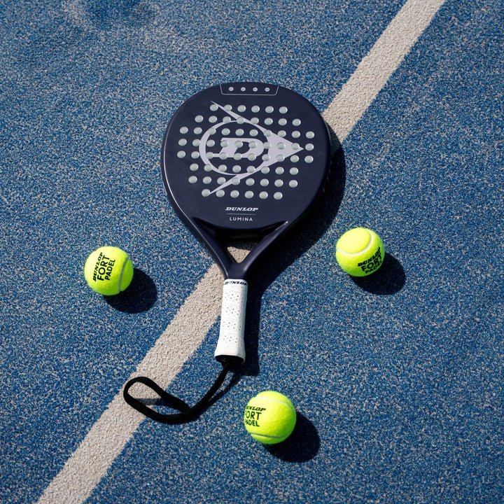 Padel Schläger Graphitrahmen Hybrid-Kopf 365g mittlere Balance - Bild 2